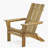 Damione Acacia Foldable Outdoor Adirondack Chair-811588522