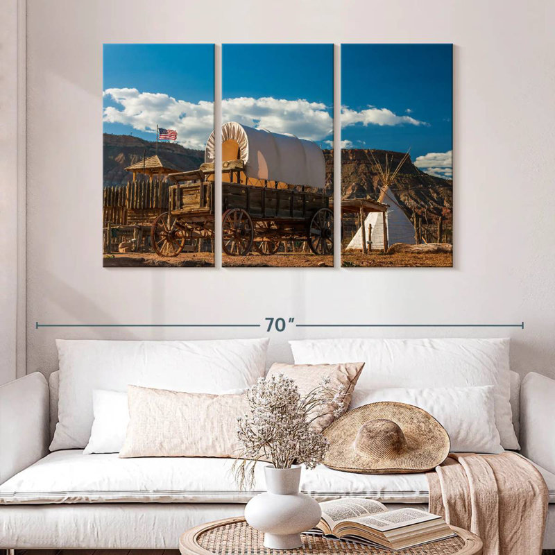 Lelar Prairie Schooner, 32" H x 50" W