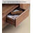 Ash Wood Bookshelf with Drawers-903655821-903655818