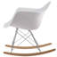 Chaise berçante en plastique moulé Arabia-1103167139