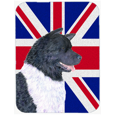 Union Jack Wood Glass Cutting Board