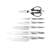 Cuisine::pro® iD3® Tora Knife Block 7 Piece