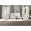 Fauteuil inclinable blanc oscillant 6026 avec DEL