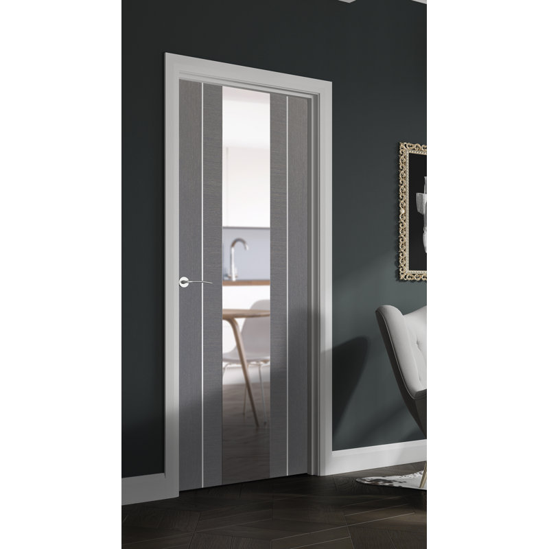 Forli Glazed Internal Door Prefinished, 1981mm H x 686mm W x 35mm D