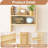 Natural Rattan Wall Frame
