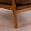 Fauteuil en bois massif l 25,6 po Elizabeth avec support lombaire Elizabeth-1337611199