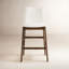 Tabouret de comptoir Anrey en PVC blanc-106893893-118865715