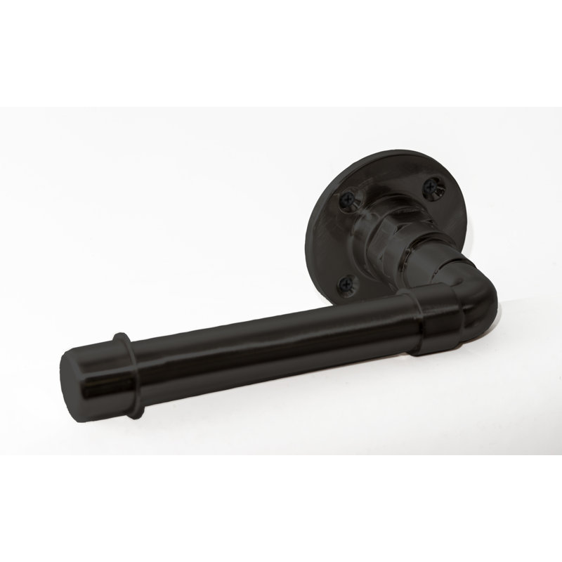 Ensemble d'accessoires de salle de bain Kimabll, noir satiné, 4 pièces, Noir satiné