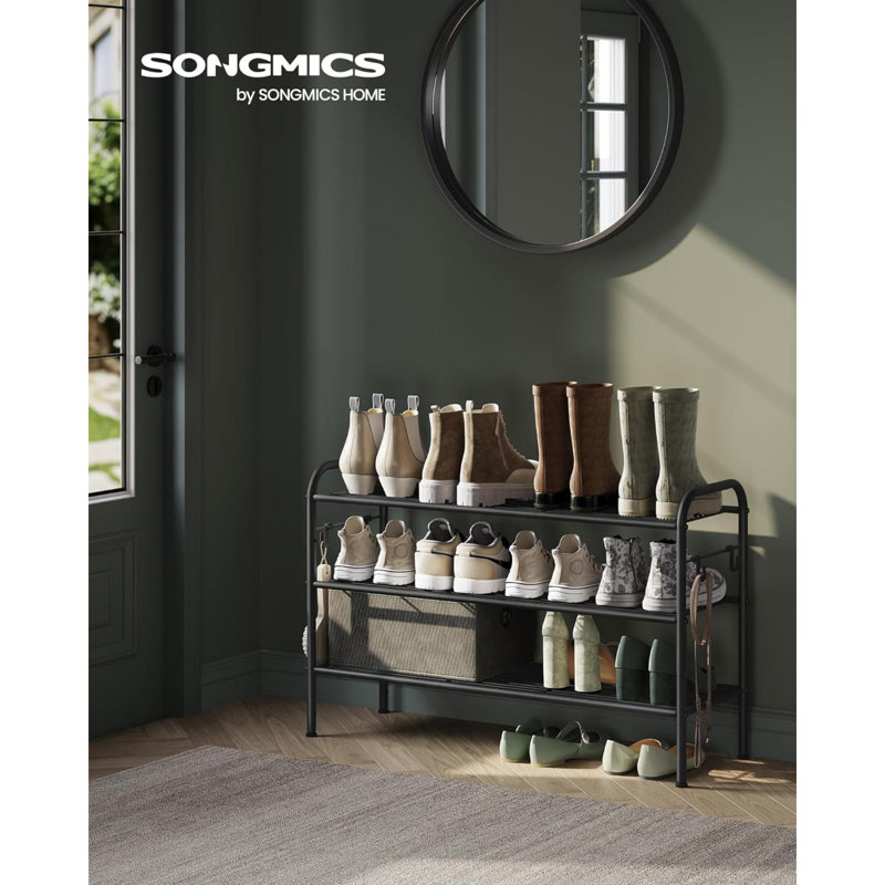 Range-chaussures 10 portes, Noir
