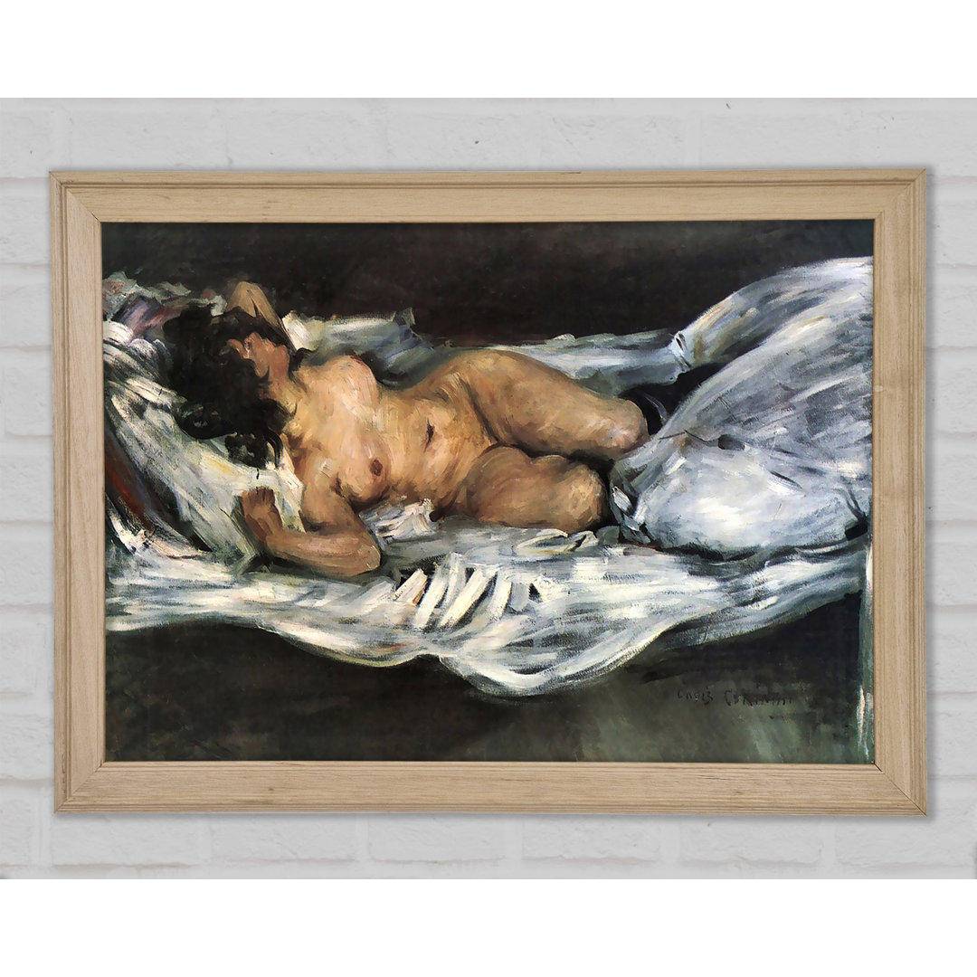 Lovis Corinth Nude - Einzelner Bilderrahmen Kunstdrucke