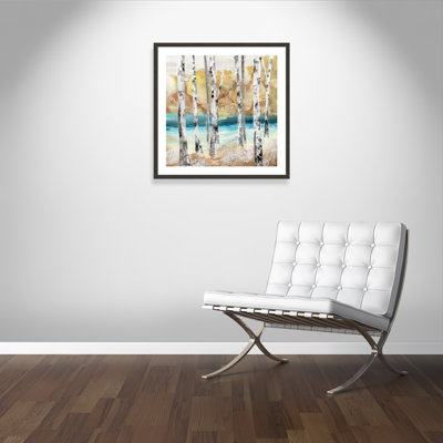 Arbres II - peinture encadrée