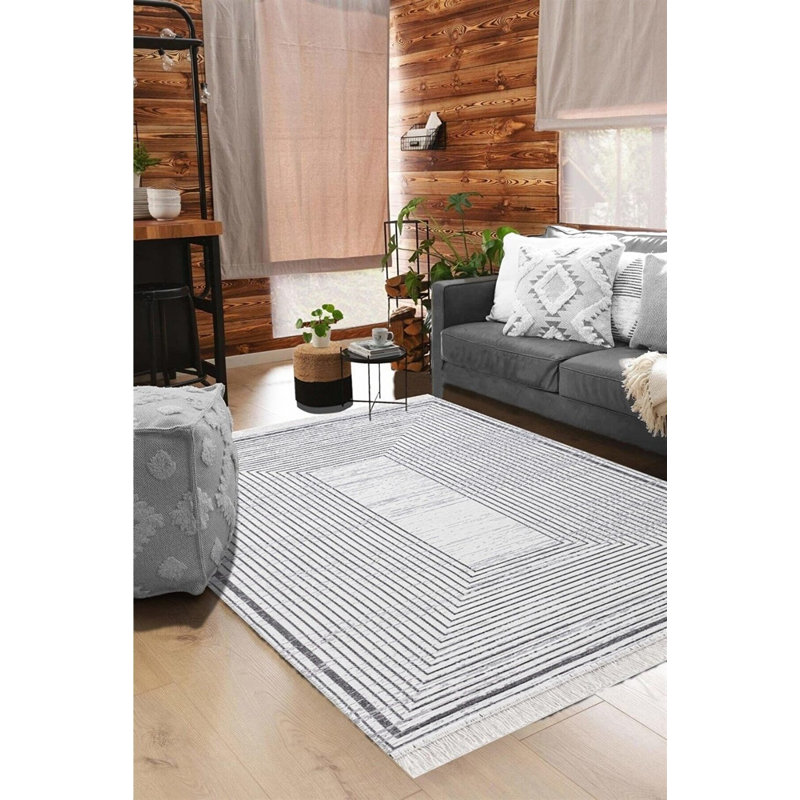 Wilton Cotton Machine Woven / Power Loomed Area Rug, Rectangle 160 x 230cm