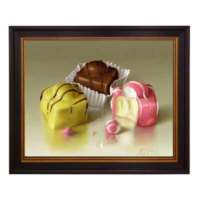 Fancy Cakes II 1 Piece Single Picture Frame Painting on Canvas