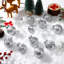 30 boules de Noël décoratives pour arbres de Noël, ensemble d'ornements suspendus décoratifs-105509992