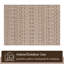 Tapis brun / taupe intérieur / extérieur Marshanna Nord Trellis-97429671