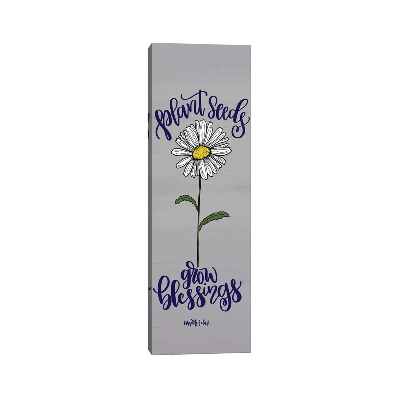 Plant Seeds by Imperfect Dust - Wrapped Canvas Panoramic Print, 30.48 cm H x 91.44 cm W x 1.91 cm D