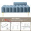 Banc rembourré en similicuir Tava-445298165