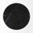 20" Black Marble Round End Table