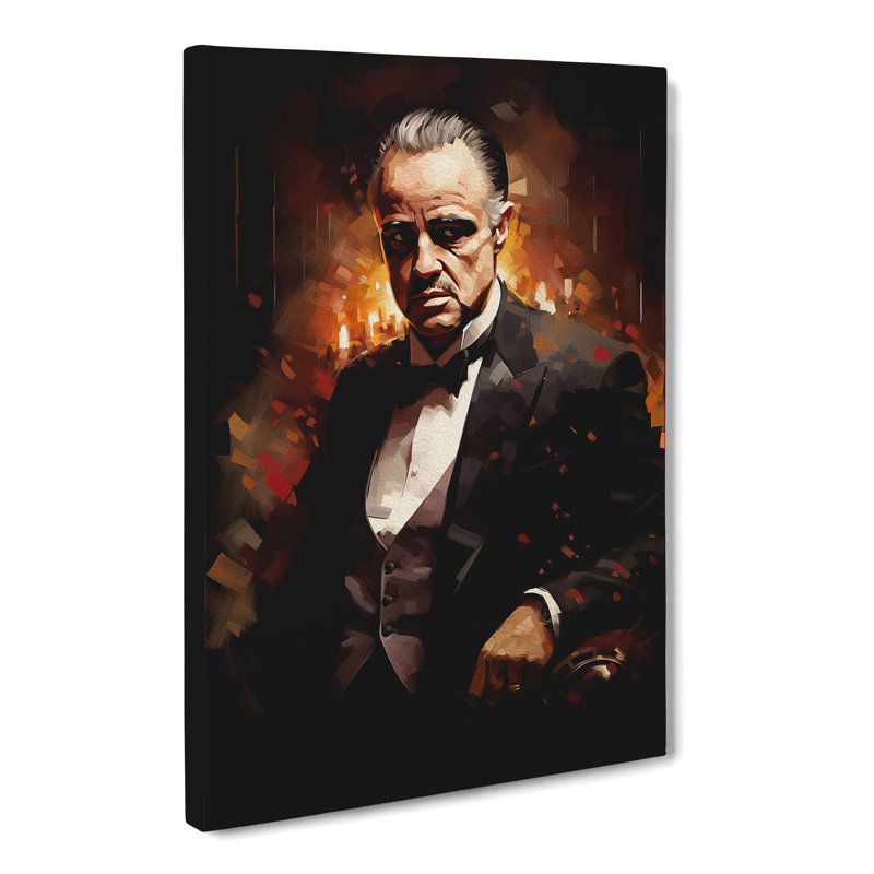 The Godfather Informel - Wrapped Canvas, 50cm H x 35cm W x 3cm D