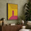 Chromatic Geometry Geometric - Wrapped Canvas-1873010353-1873010355