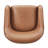 Wilene Faux Leather Barrel Chair