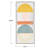 Modern Abstract Canvas in Blonde Finish Frame