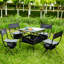 Ensemble de 5 ensembles repas de patio-972967371