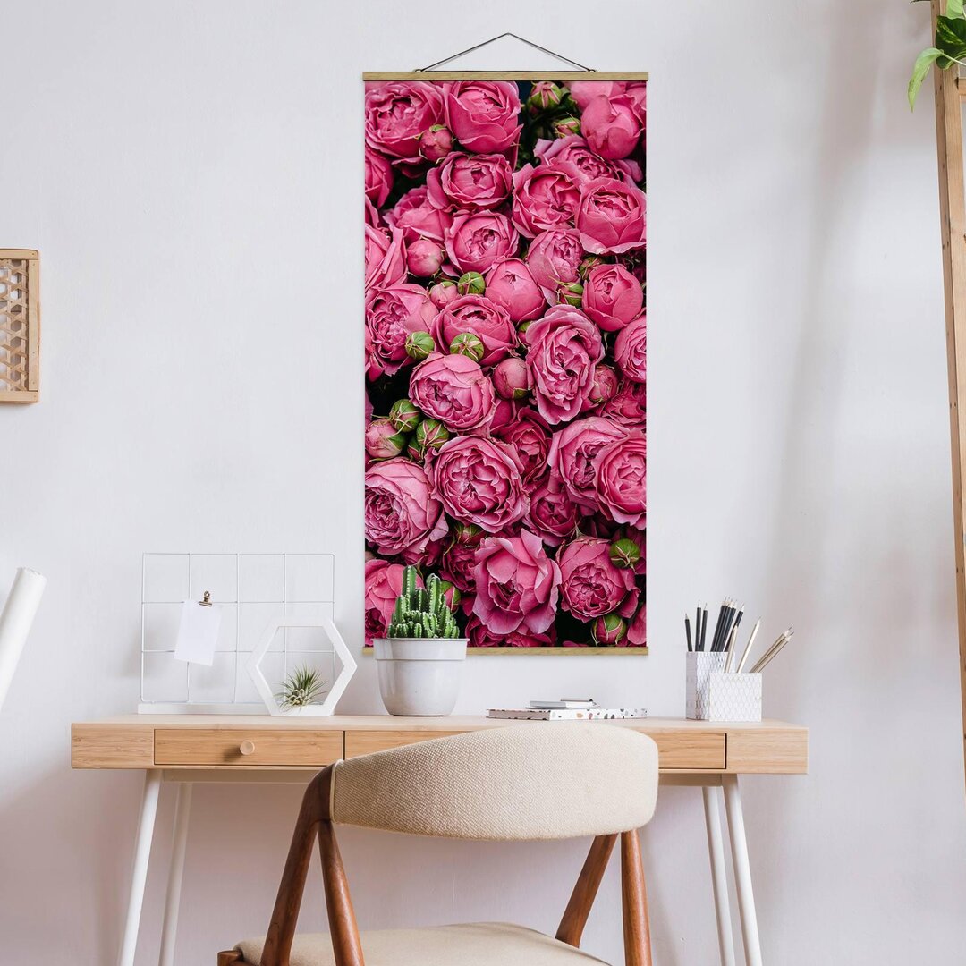 Wandbild Pink Peonies