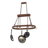 Harmony Handcrafted Hanging Pot Rack
