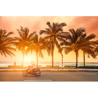 The Seaside Highway - Photographie sur toile tendue