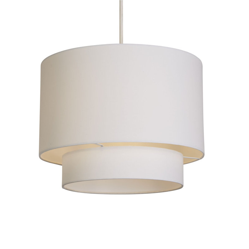 23cm H Fabric And Mild Steel Traditional in White