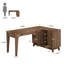 Bureau en L avec armoire de rangement, bureau de coin-1123589473