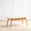 Largeur de la table basse: 100 x profondeur 50 x hauteur 44 cm, bureau central facile à assembler