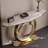 High-end light luxury console table