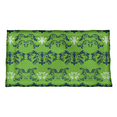 Football Baroque Pattern Pillow Sham