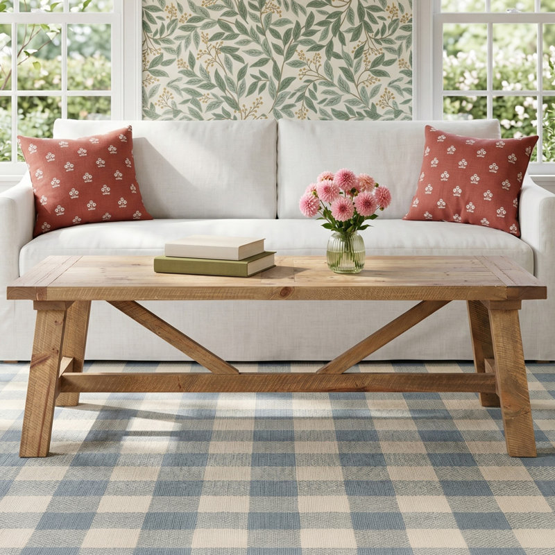 Bentwood Solid Wood Single Coffee Table