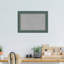 Tableau magnétique encadré gris sarcelle recyclé-101932500