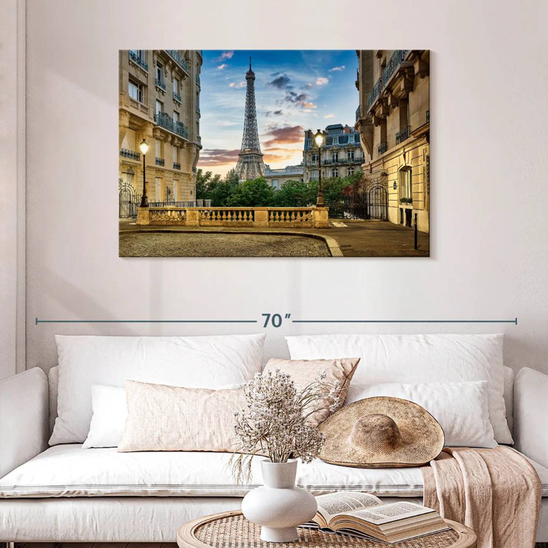 Édifice Vanna Haussman vue Eiffel, H 30 po x l 45 po