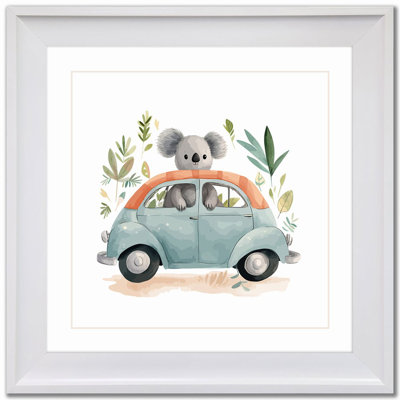 Critters On The Go 5 Canvas Wall Art