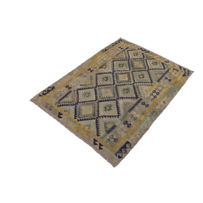 Madison-Rose Wool Geometric Indoor Rug