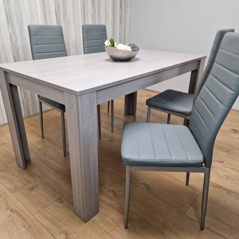 Aadhith 4 - Person Dining Set, H75 x L140 x W80cm