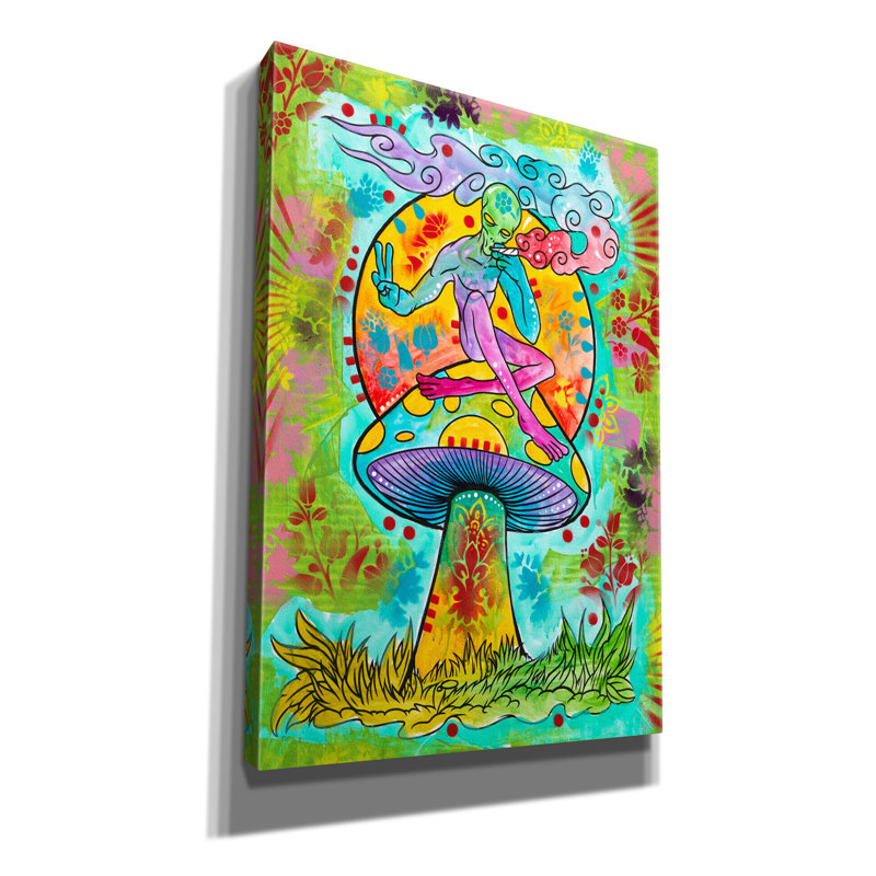 Epic Graffiti «Alien Smokin Mj On A Shroom» par Dea «Alien Smokin Mj On A Shroom» par Dean Russo