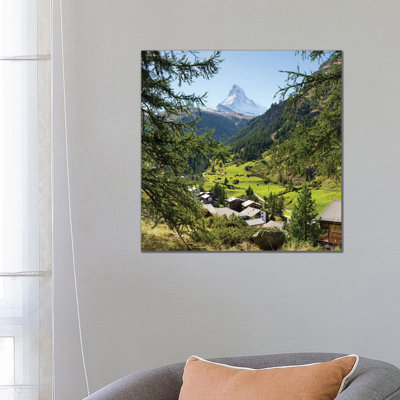 " Zermatt Valley With View Of The Matterhorn " by Jan Becke
