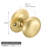 Cambridge Dummy Door Knob In Gold