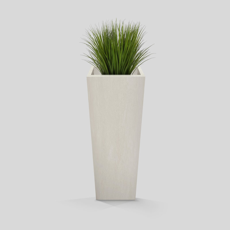 Holbrook Planter Pot, 35.04" H x 16.93" W x 16.93" D, Black