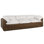 Montecito 111.25" Wide Outdoor Wicker Patio Sofa with Cushions