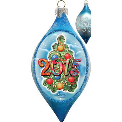 3.5'' Handmade Glass Hanging Figurine Ornament