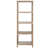Modern & Elegant Kawamoto Pine Etagere Bookcase 66.75'' – Open Shelf for Books, Curios & Home Décor-1884235238