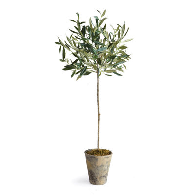 Olive artificielle en pot