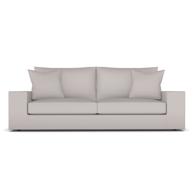Lucca Two Seat Sofa, Navada Granite, Hampton